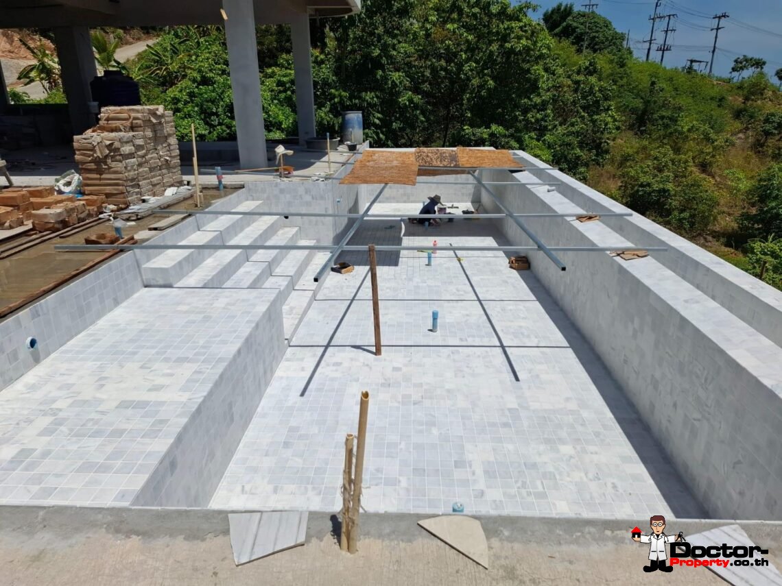 New Luxury 4 Bedroom Stunning Sea View in Bophut, Koh Samui – For Sale